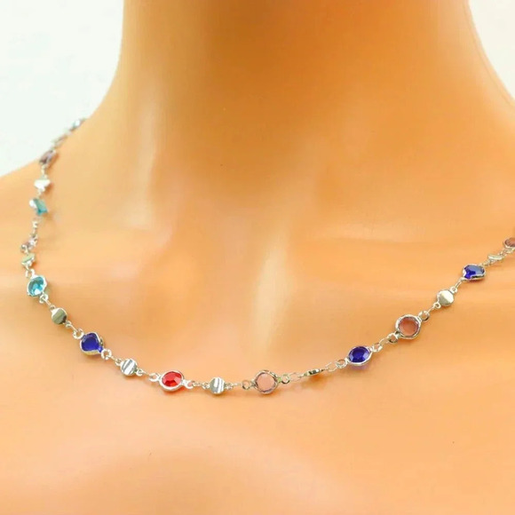 Minimalist Necklace, Sleek & Modern Design, Women’s Fashion, YC110463-N - Picture 6 of 10